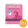 12x Natracare Maandverband ultra extra super (10 stuks)