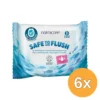6x Natracare Toiletpapier Vochtig (30 stuks)