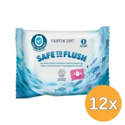 12x Natracare Toiletpapier Vochtig (30 stuks)