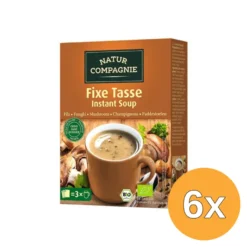 6x Natur Compagnie Snack Soup Champignons (51 gr)
