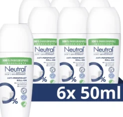 6x Neutral Deodorant roller (50 ml)
