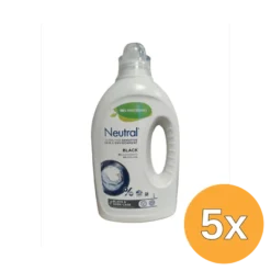 5x Neutral Wasmiddel Vloeibaar Zwart (1000 ml)