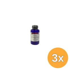 3x Nova Vitae Acetyl l carnitine 588 mg (60 vega capsules)