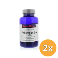 2x Nova Vitae Ashwagandha Extract (90 vega capsules)