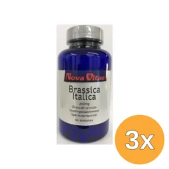 3x Nova Vitae Brassica Italica Broccoli Extract (60 tabletten)