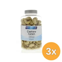 3x Nova Vitae Cashewnoten Ongebrand Raw (250 gr)