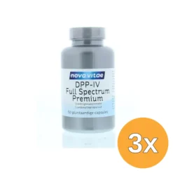 3x Nova Vitae DPP-IV Full Spectrum Premium (60 vega capsules)