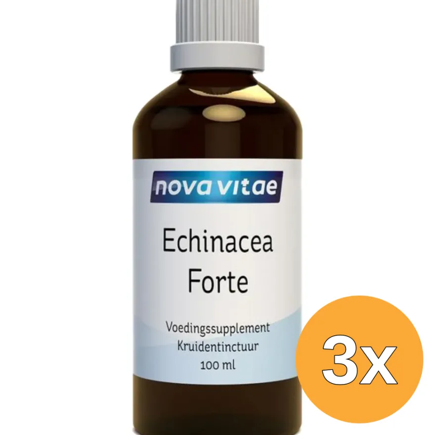 3x Nova Vitae Echinacea Forte (100 ml)