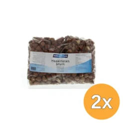 2x Nova Vitae Hazelnoten Bruin Ongebrand Raw (1000 gr)