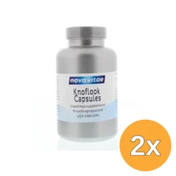 2x Nova Vitae Knoflook 270 mg (450 capsules)