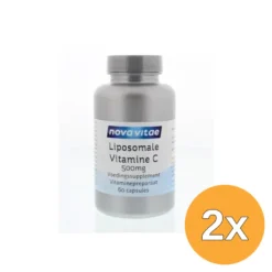 2x Nova Vitae Liposomaal vitamine C (60 vega capsules)