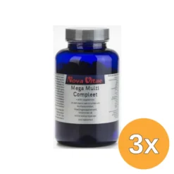 3x Nova Vitae Mega Multi Compleet (100 tabletten)