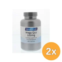 2x Nova Vitae Mega Q10 100 mg (150 capsules)