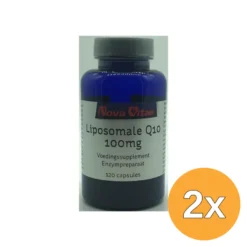 2x Nova Vitae Mega Q10 100 mg liposomaal (120 capsules)