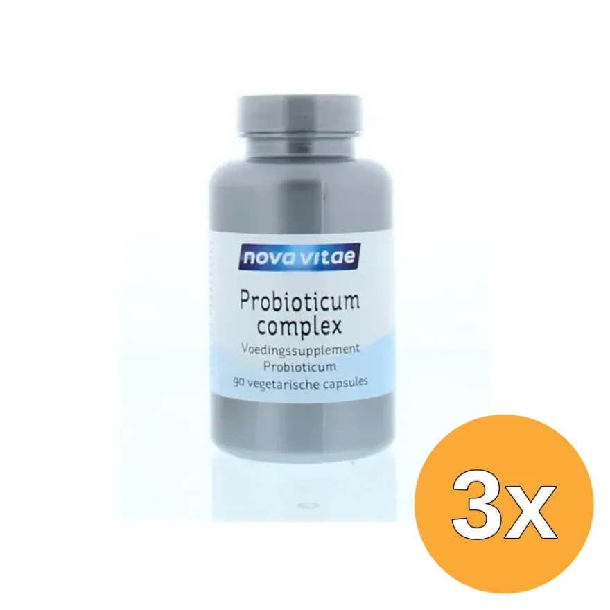 3x Nova Vitae Probioticum Complex (90 vega capsules)