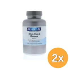 2x Nova Vitae Rhodiola rosea extract (180 vega capsules)