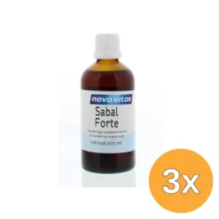 3x Nova Vitae Sabal forte (100 ml)