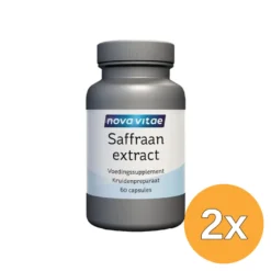 2x Nova Vitae Saffraan Extract 88.5 Mg (60 capsules)