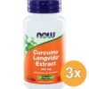 3x Now Curcuma longvida extract (50 vega capsules)