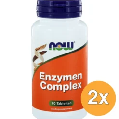2x Now Enzymen complex (90 tabletten)