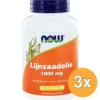 3x Now Lijnzaadolie 1000 Mg (100 softgels)