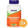 2x Now Mariadistel DTX Complex (100 vega capsules)
