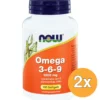 2x Now Omega 3-6-9 1000 mg (100 softgels)
