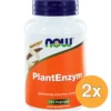 2x Now PlantEnzym (120 vega capsules)