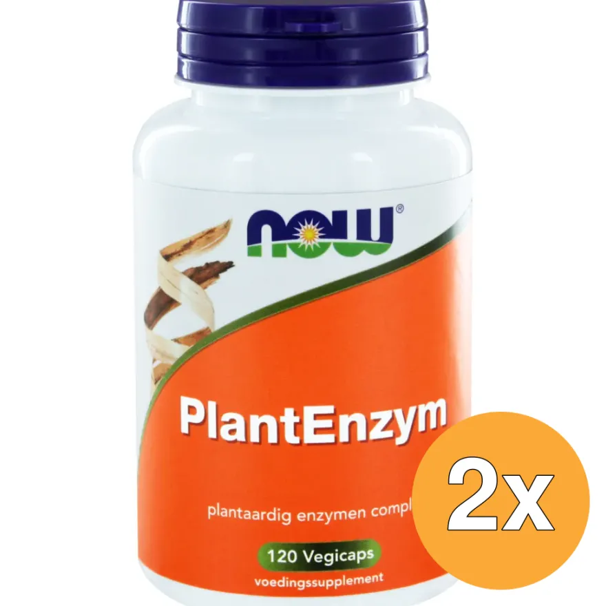 2x Now PlantEnzym (120 vega capsules)