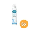 6x Odorex Body heat responsive spray invisible care (150 ml)