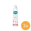 3x Odorex Body heat responsive spray sensitive care (150 ml)