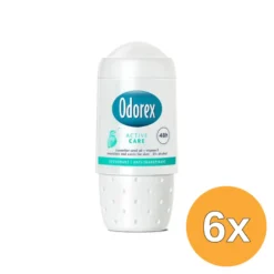 6x Odorex Body heat responsive roller ac (50 ml)