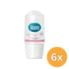 6x Odorex Body heat responsive roller sensitive care (50 ml)