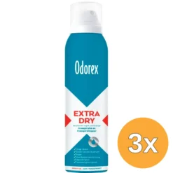3x Odorex Extra Dry Deospray Sensitive (150 ml)
