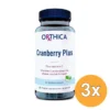 3x Orthica Cranberry plus (60 capsules)