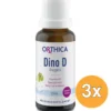 3x Orthica Dino D druppels (25 ml)