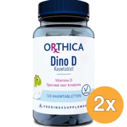 2x Orthica Dino D (120 kauwtabletten)