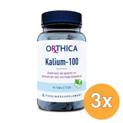 3x Orthica Kalium 100 (90 tabletten)
