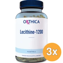 3x Orthica Lecithine-1200 (90 softgels)