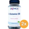 2x Orthica L-Glutamine 500 (60 capsules)