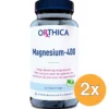 2x Orthica Magnesium 400 (60 tabletten)