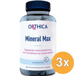 3x Orthica Mineral Max (60 tabletten)
