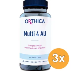 3x Orthica Multi 4 All (60 tabletten)