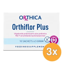 3x Orthica Orthiflor Plus (10 Zakjes)