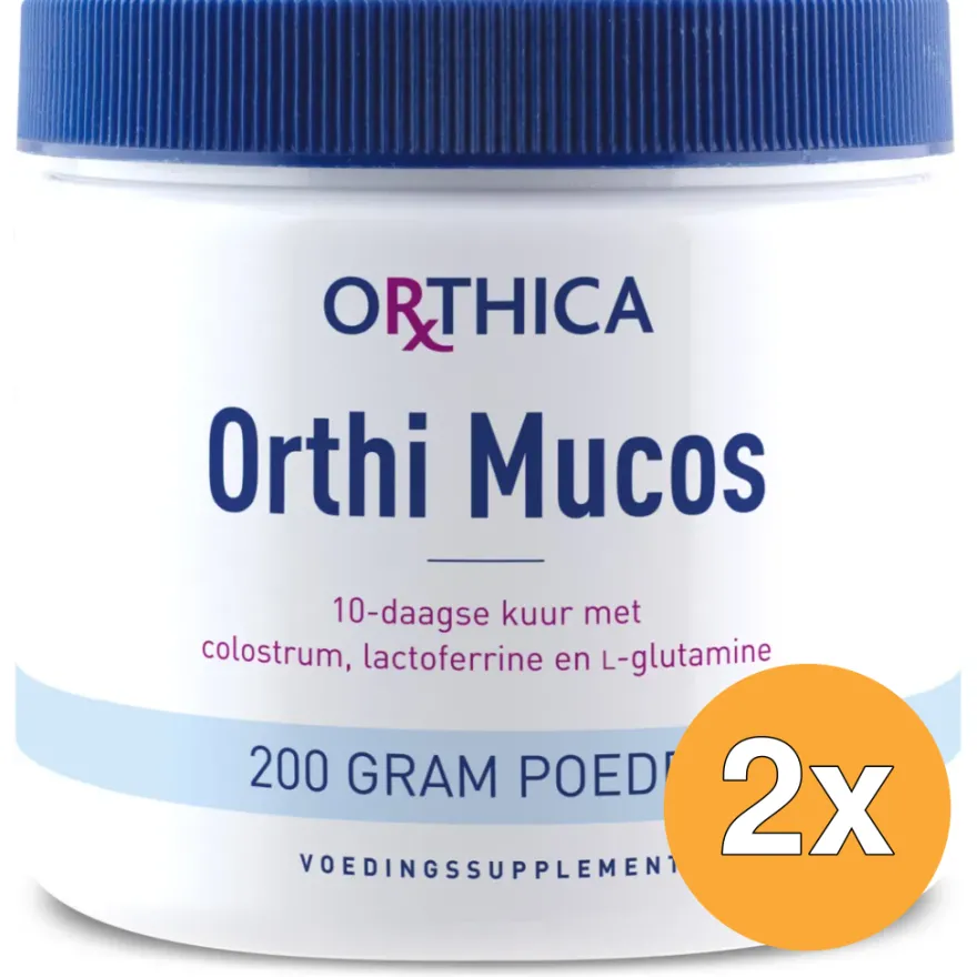 2x Orthica Orthi Mucos (200 gr)