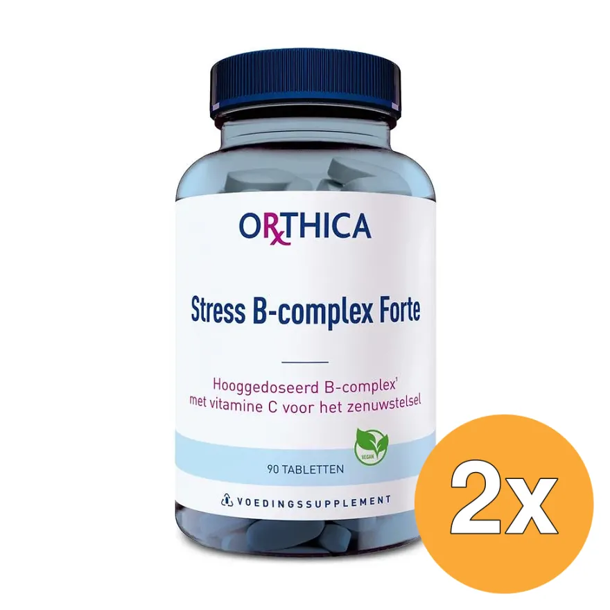 2x Orthica Stress B Complex Forte (90 tabletten)