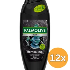 12x Palmolive Douche Men Refreshing (12 x 250 ml)