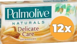 12x Palmolive Zeep Naturals Amandel (12 x 3×90 gr)