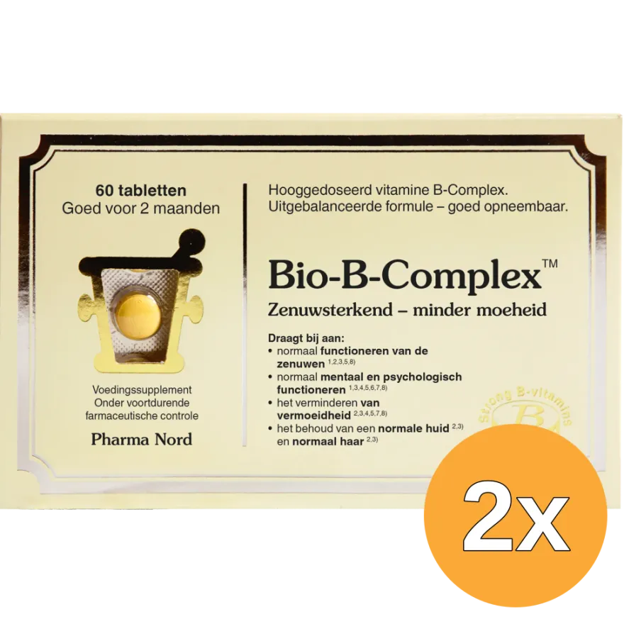 2x Pharma Nord Bio B Complex (60 tabletten)