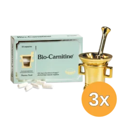 3x Pharma Nord Bio-Carnitine (100 capsules)